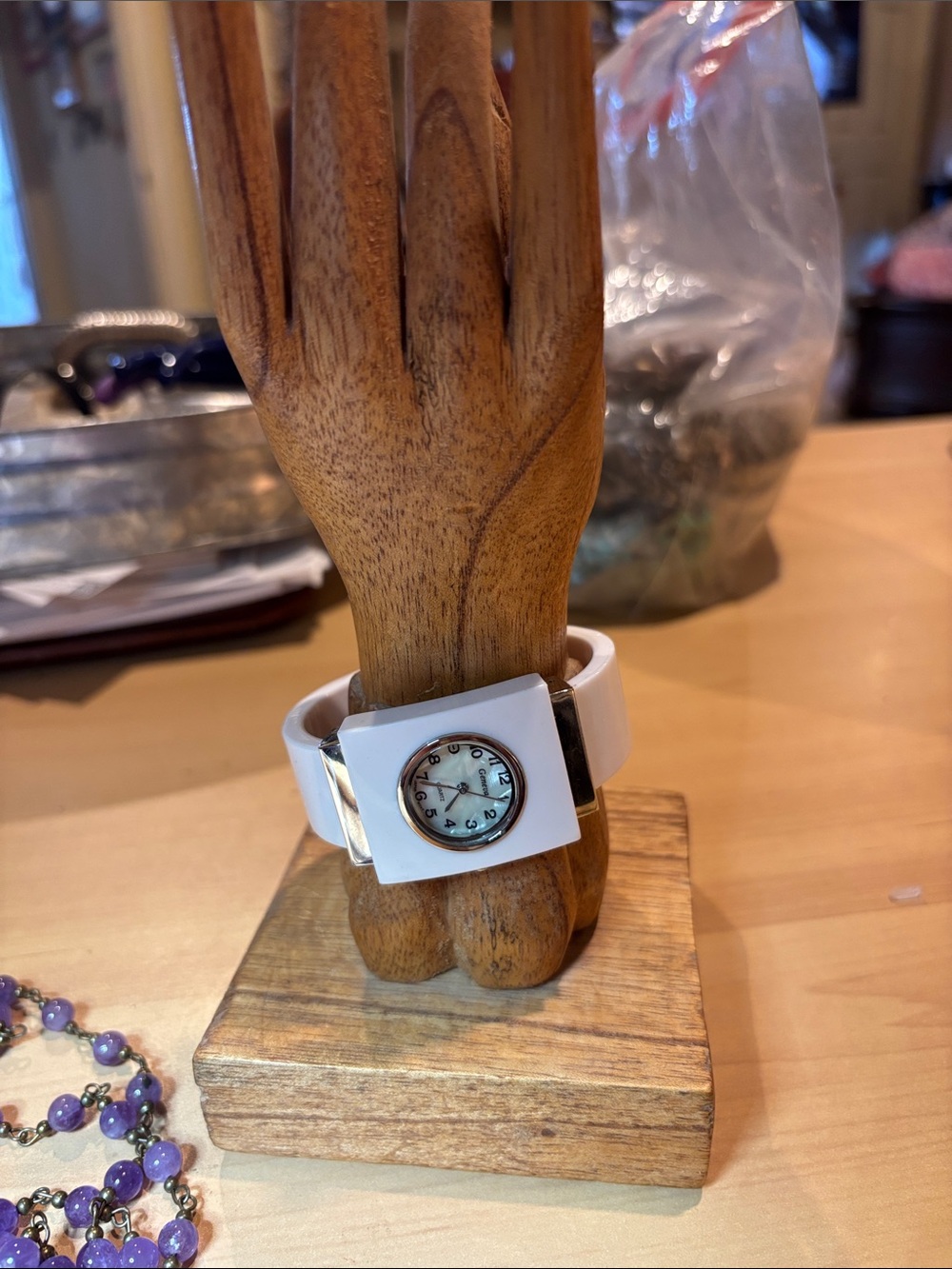 White Ceramic Bracelet Watch